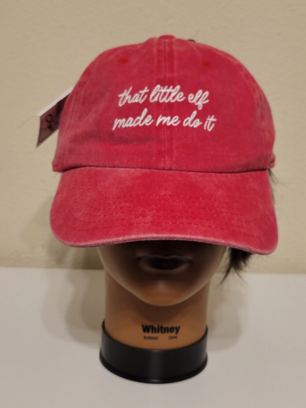 Primitives by Kathy Pink Washed Baseball Cap